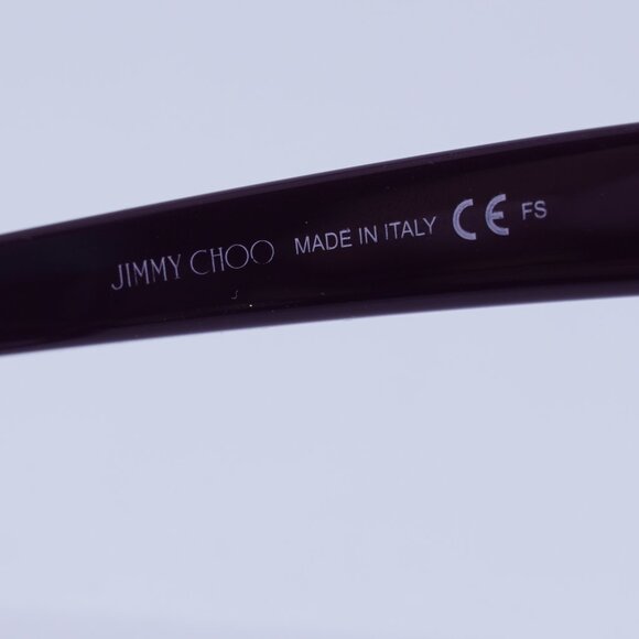 ?️ New Jimmy Choo JC197/F 0MXW 00 Eyeglasses - Burgundy with Glitter Frame 48mm